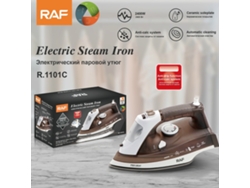 Ferro A Vapor Doméstico Padrão Europeu (marrom) - 2400 W - Máquina De Passar Ropa Portátil Pequeña