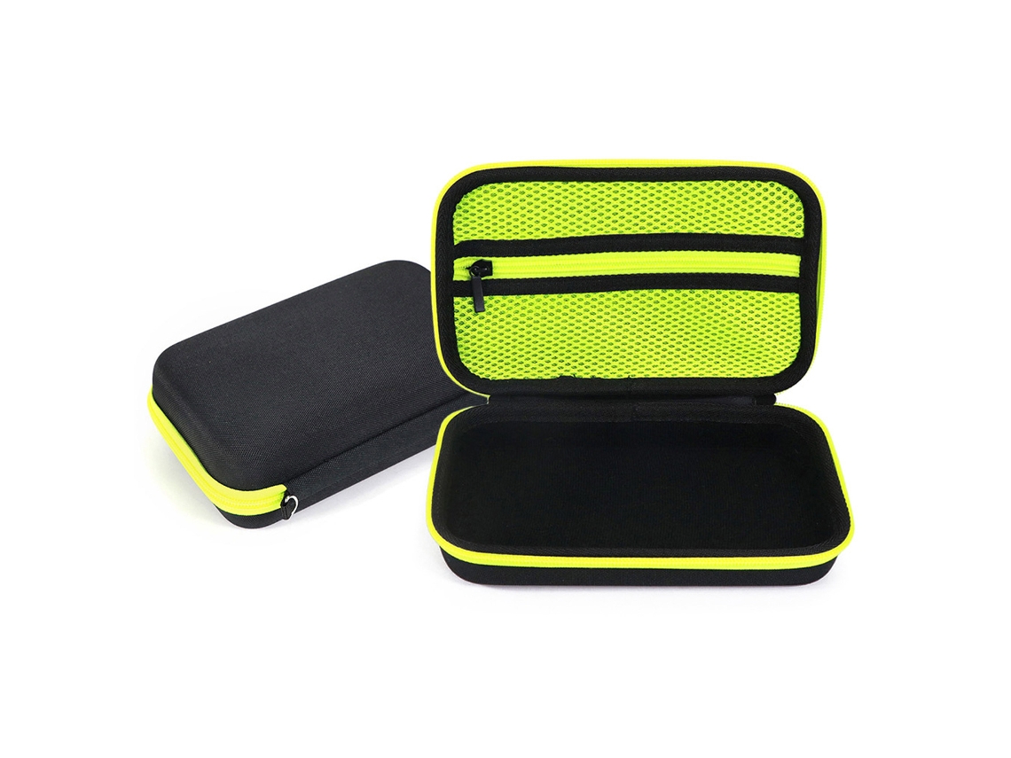 Estuche rígido verde compatible con Philips Norelco Oneblade Qp2520 Qp2530 Qp2620 Qp2630