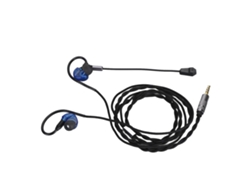 Auriculares Para Juegos Con Micrófono Desmontable, Cable De 3,5 Mm, Ligeros Y Sensibles, Para Teléfonos Móviles, Pc, Tabletas Y Portátiles - Azul