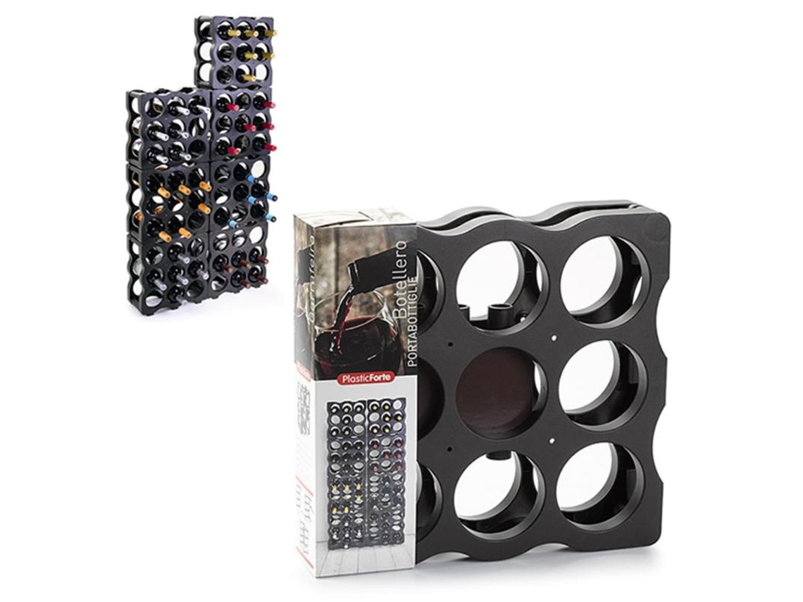 Botellero modular 9 botellas