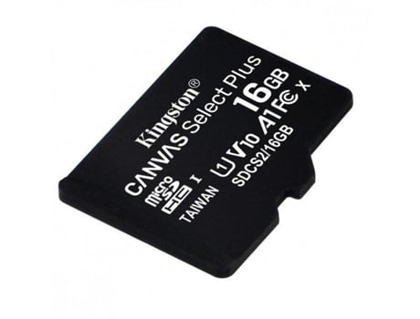 Kingston Technology Canvas Select Plus Tarjeta de memoria 16 Gb MicroSDHC UHS-I Clase 10