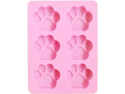 Molde de silicona JEIIBRZUI con forma de 6 garras de gato para pastel