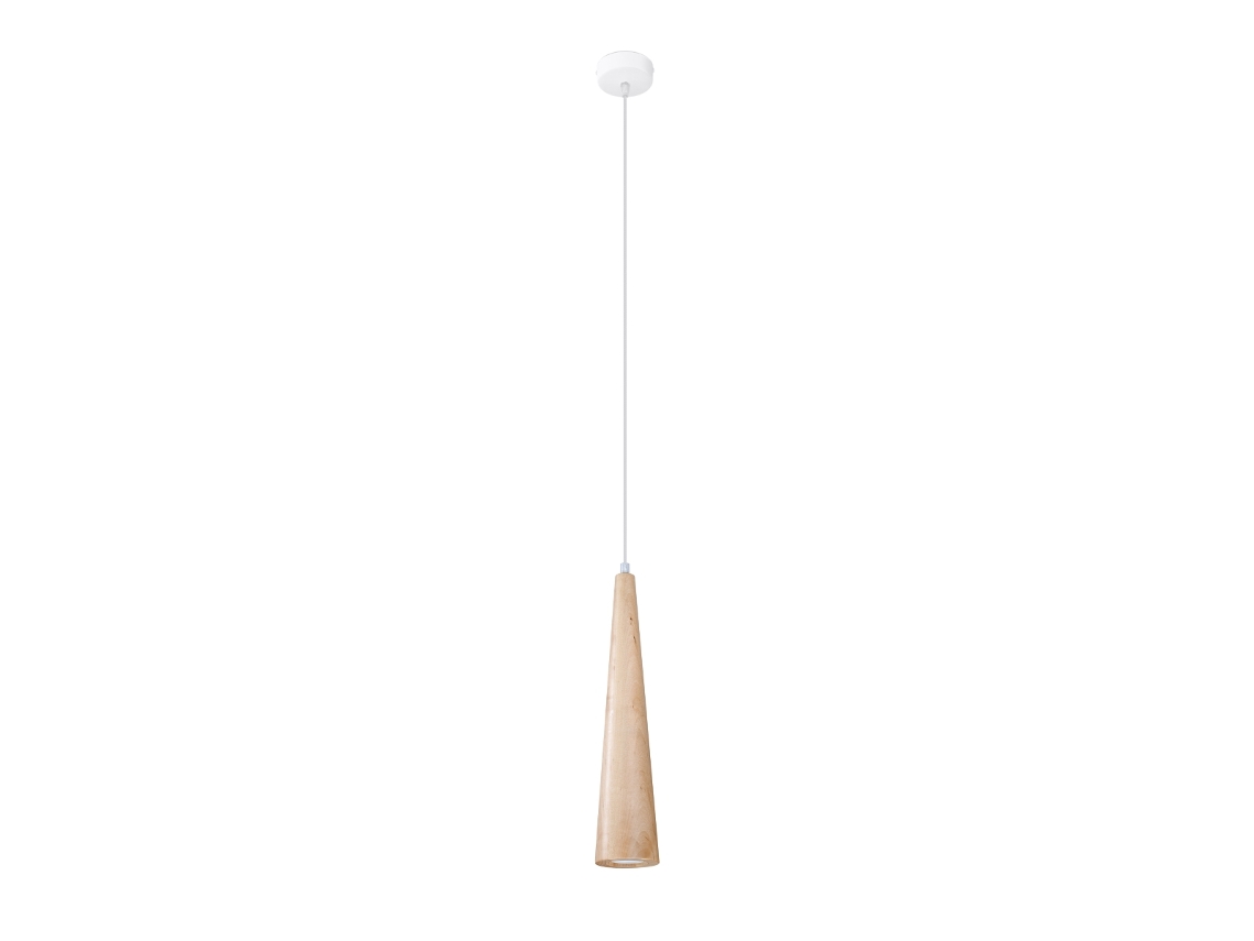 Sollux Sl.1100 Lámpara Colgante Sula 1 Madera Natural