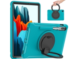 Soporte portátil para Tab S9 Ultra, funda protectora antigolpes, azul