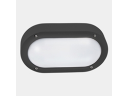 Aplique de Pared LEDS·C4 Basic  (Gris - LED - 6.7W)