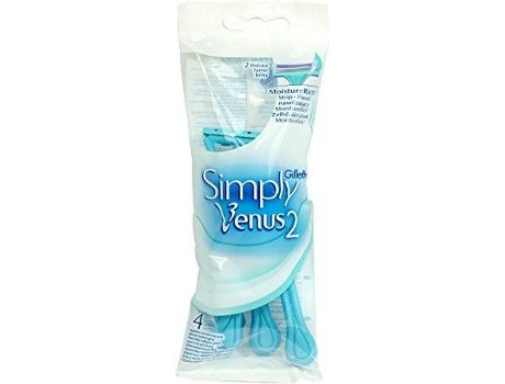 Rasuradoras Desechables VENUS 2 (4 Unidades)