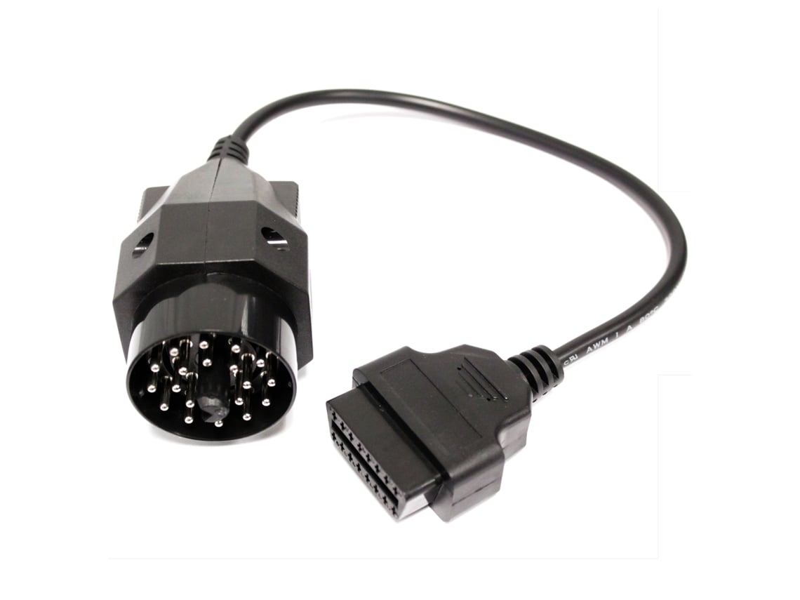 - Cable De Diagnóstico Obd2 Macho, 20 Pines, Compatible Con Vehículos Bmw, 31 Cm*