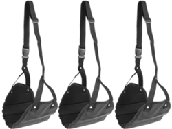 Juego De Hamaca Portátil De 3 Piezas Para Avión Con Correas Ajustables Para Mayor Comodidad, Ideal Para Viajes, La Oficina Y Los Desplazamientos Diarios.