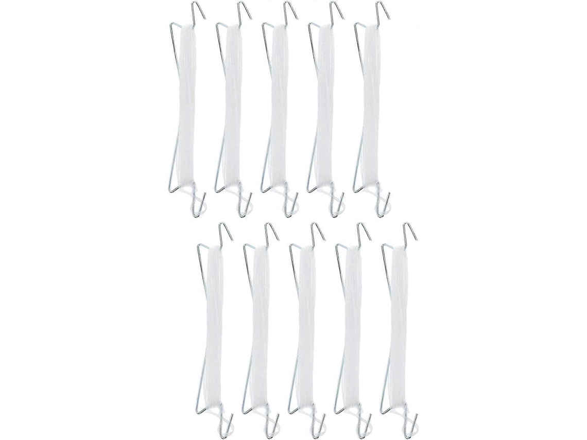 Omni-10 Ganchos Para Plantas De Tomate Jardinera Con Cable Resistente A Presión Para Tomates Pepinos Y Plantas Trepadoras 10m