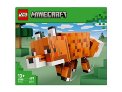 Lego® 21588 Minecraft® El Zorro – Set De Construcción Y Decoración Con Figura De Animal 10+