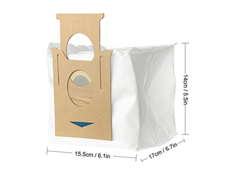 Paquete de 14 bolsas de polvo al vacío para Ecovacs Deebot Ozmo T8 Aivi T8 Max T8 Series T9 Series N8 Pro Plus N8 Pro Robot aspirador