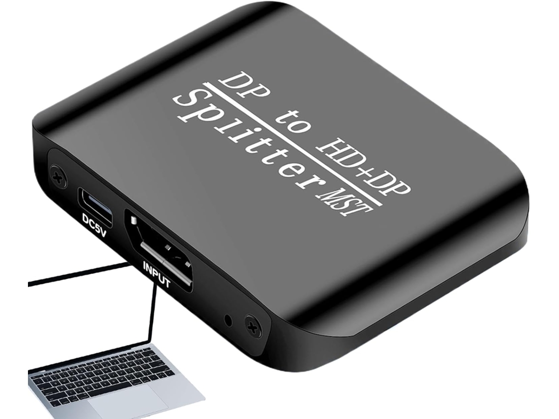 Divisor Dp | Divisor Dp+h Para Instalación De Monitor De Pc Y