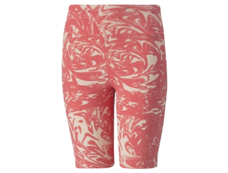Calça PUMA Leggings Power Summer Hi Vermelho 7-8 Years