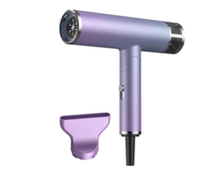 Secador de pelo plegable, ligero y fácil de transportar para cabello normal y rizado. Incluye boquilla voluminizadora. Ly Ebike.