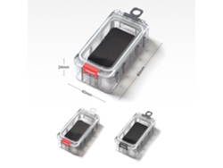 Kit De 6 Caixas De Armazenamento Para Iscas De Pesca Outdoor Praticáveis Magnéticas À Prova D'água Com Design Nocturno