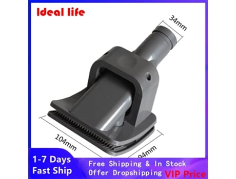 Cepillo para perros y mascotas para Dyson V6 V7 V8 V10, piezas de aspiradora, barredora doméstica, herramienta de Limpieza del cabello para mascota...