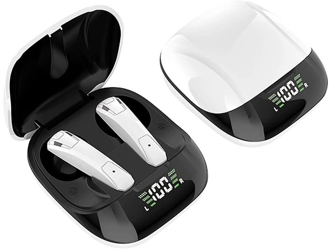 Auriculares Sin Tws Baja Latencia Distancia Transmisión Envolvente YEMAESRE Bluetooth Blanco