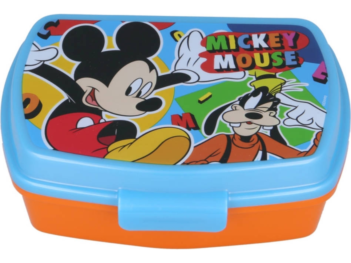 Lonchera MICKEY MOUSE (Laranja - Plástico - 6 x 16 x 12 cm)
