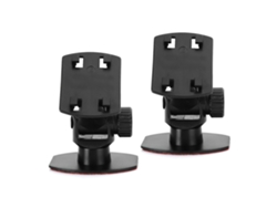 Soporte Universal Ajustable Para Coche Con Doble Adhesivo Y Cabezal De Cuatro Garras Para Gps Y Grabadora De Datos.