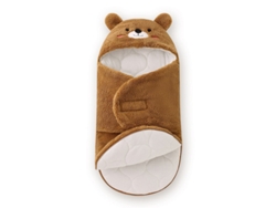 Saco de dormir para bebé, manta desmontable con cremallera, suave y gruesa, apta para recién nacidos de 0 a 6 meses, marrón, Czhhmart