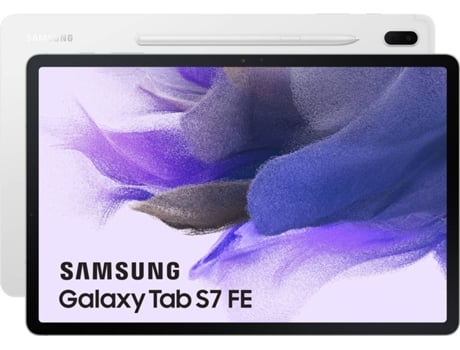 Tablet SAMSUNG Galaxy S7 FE (12.4'' - 64 GB - 4 GB RAM - Wi-Fi - Plata)