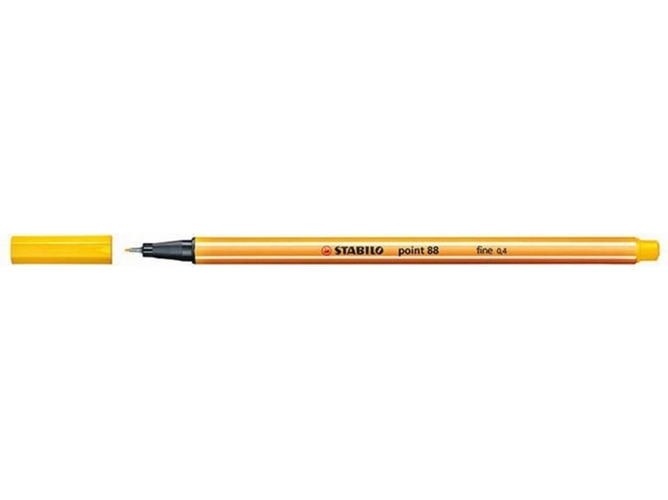 Bolígrafo Fineliner STABILO point 88 Amarillo