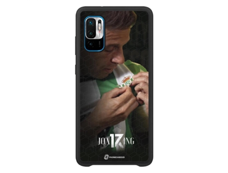 Funda Móvil Note Cn Oficial Real Betis Fc para Xiaomi Redmi Note 10 5G Cn PHONECASES3D Piel Sintética Negro