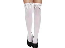 Calcetines De Seguridad Blancos Con Lazos Blancos Para Halloween