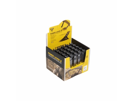 Palanca de potencia x - caja expositora de mostrador (25 piezas) TOPEAK TU
