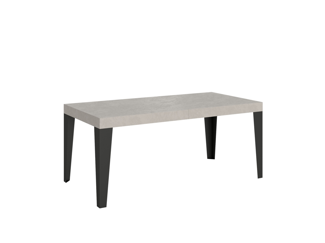 Mesa Extensible 180/284x90 cm Flame Premium Cashmere Patas Antracita Itamoby