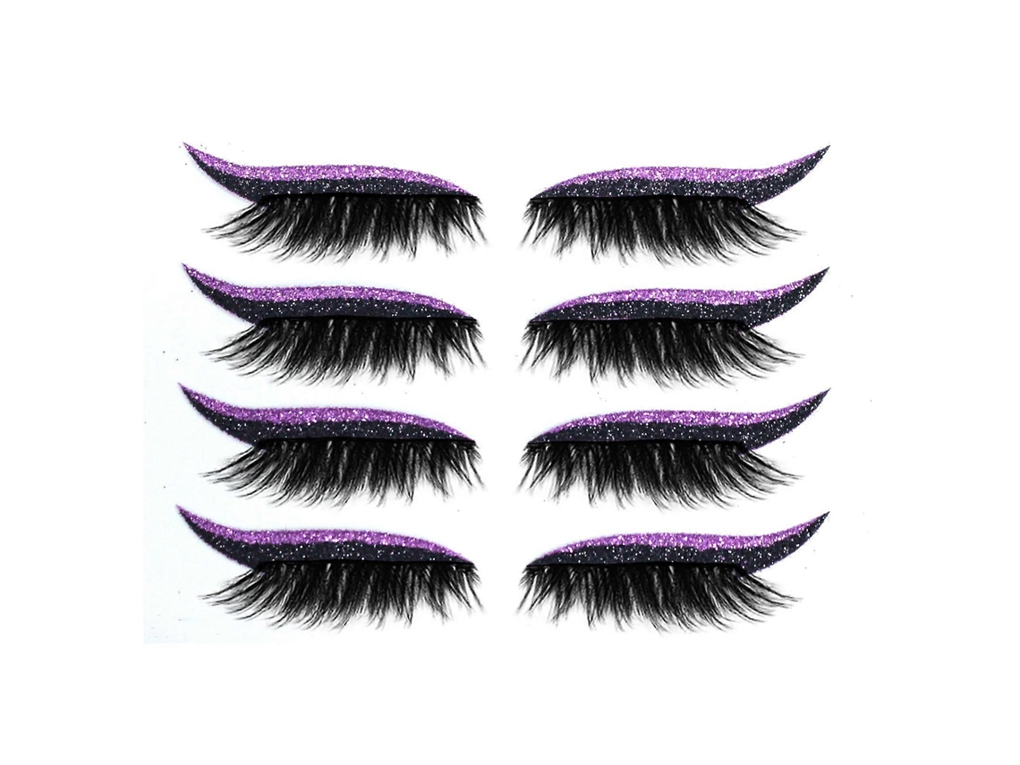 Pegatinas reutilizables para párpados y pestañas: maquillaje instantáneo y fácil de aplicar Wu6970 Rosewell