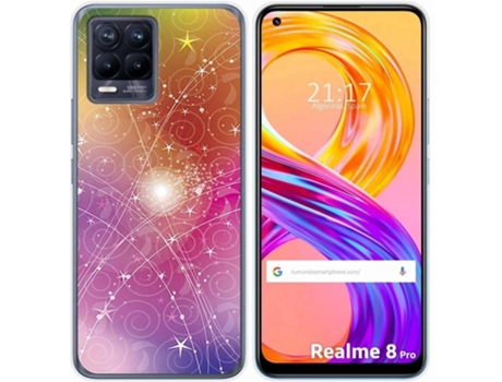 Carcasa Realme 8 4G / 8 Pro TUMUNDOSMARTPHONE Abstracto Multicolor