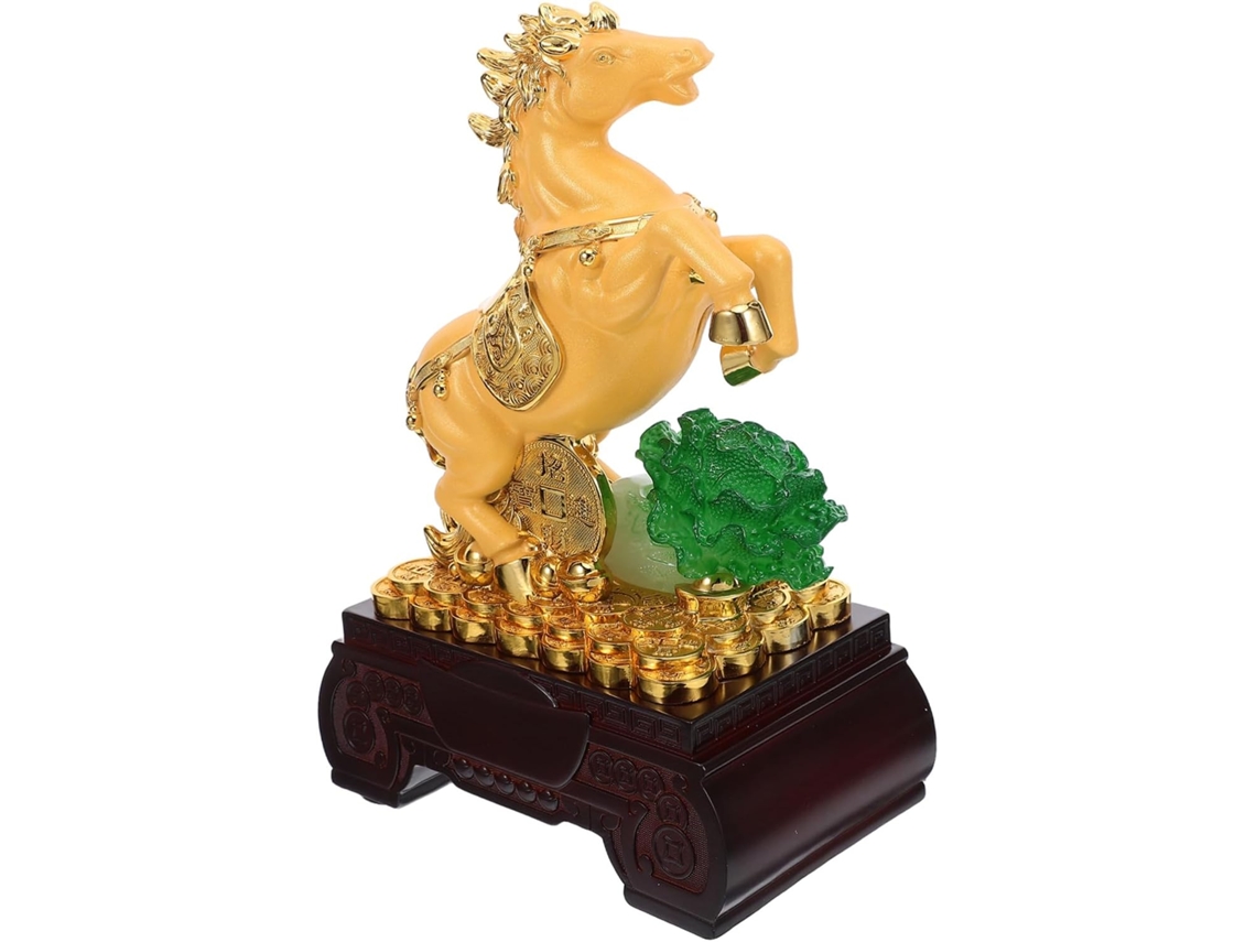 Figura De Caballo Del Zodiaco Chino De Pie, Adorno Feng Shui Para La Decoración Del Hogar O La Oficina, Símbolo