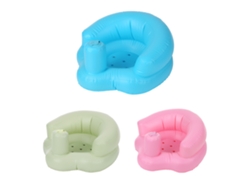 Sofá Hinchable Para Bebé, Asiento De Entrenamiento Seguro De Pvc, Para Baño, Playa, Piscina, Rosa.
