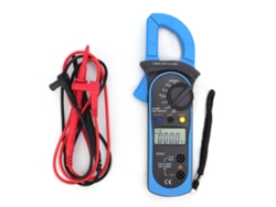 Pinza Amperimétrica Digital St201: Voltaje Cc/ca, Corriente, Diodo, Resistencia, Capacitancia (azul)