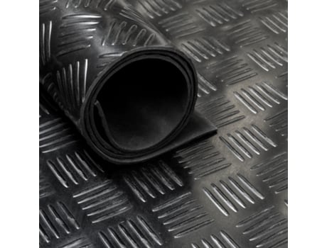 Tapete De Goma En Rollo Placa Cuadros 3Mm Ancho 80 5 Cm IVOL