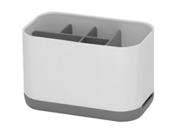 Soporte Para Cepillos De Dientes Y Pasta De Dientes Para Baño, Plástico Blanco, 18 X 12 X 9,8 Cm.