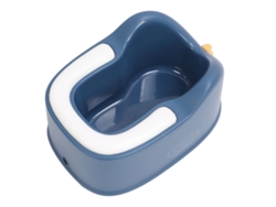 Lavabo Para Bebé Con Cojín Suave, Pvc Ergonómico, Multiusos, Azul.