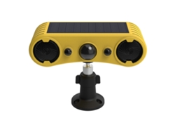 Alarma Solar Con Sensor De Movimiento, Luz Estroboscópica, Sistema Antirrobo, Repelente De Animales, Protección Ip65 Para Exteriores.