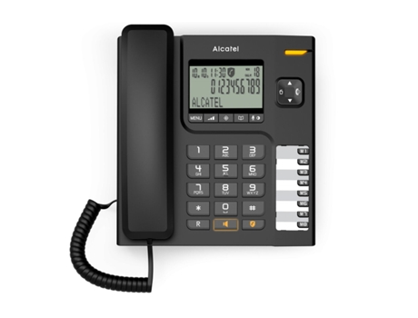 Teléfono Fijo ALCATEL T78 Negro