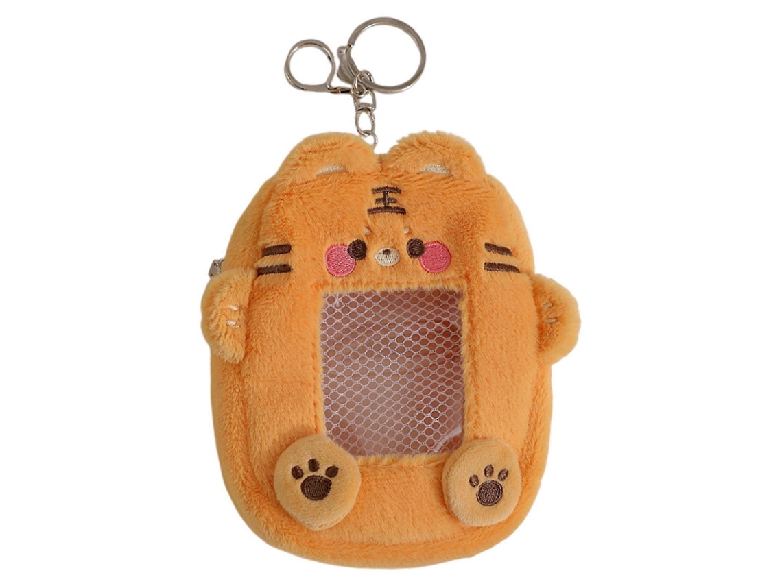 Tarjetero con forma de animal de dibujos animados, práctico y organizado para el uso diario.