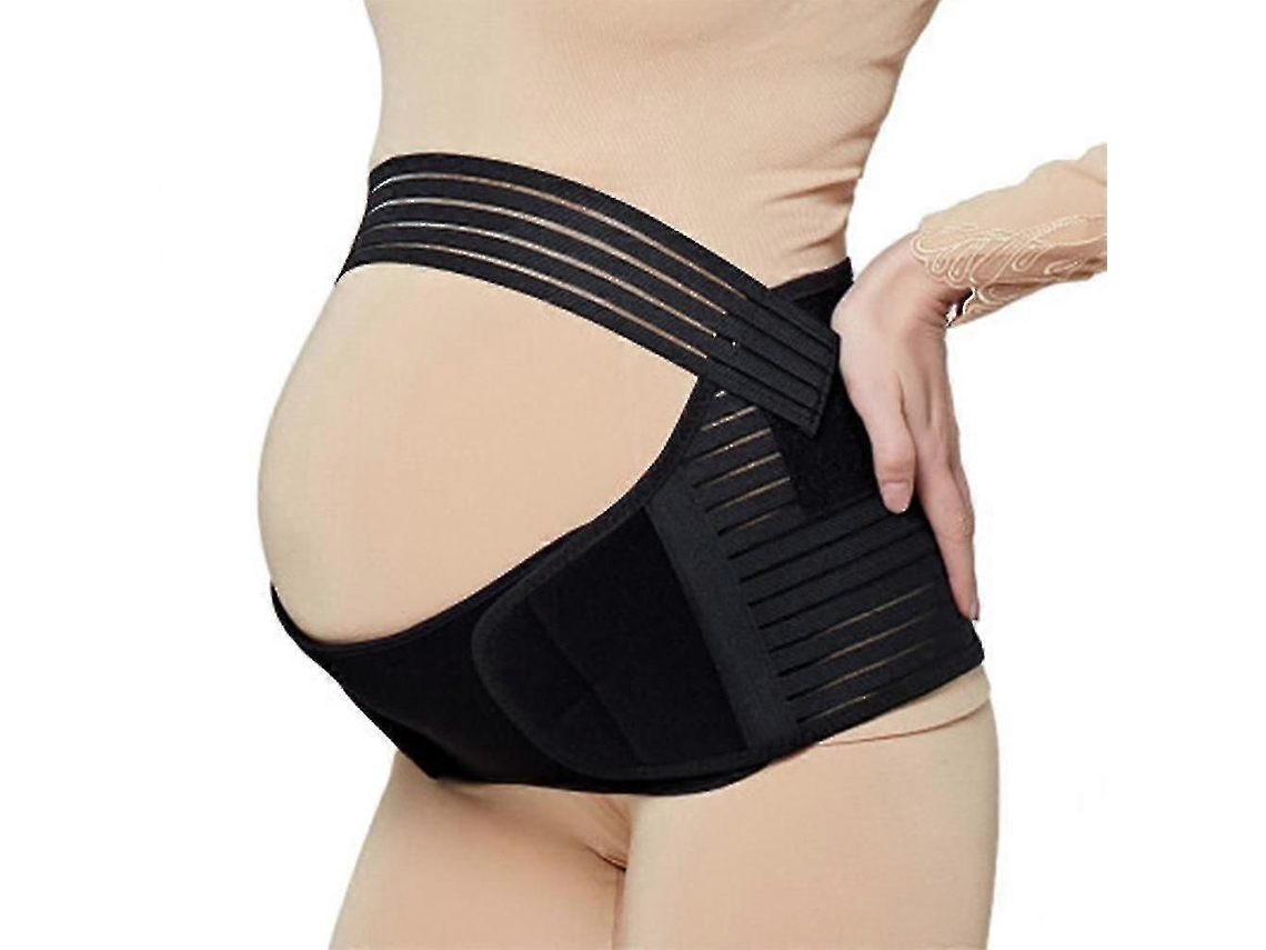 Cinturón de soporte abdominal ajustable para mujeres embarazadas, transpirable y protector para el vientre. GOKOCO