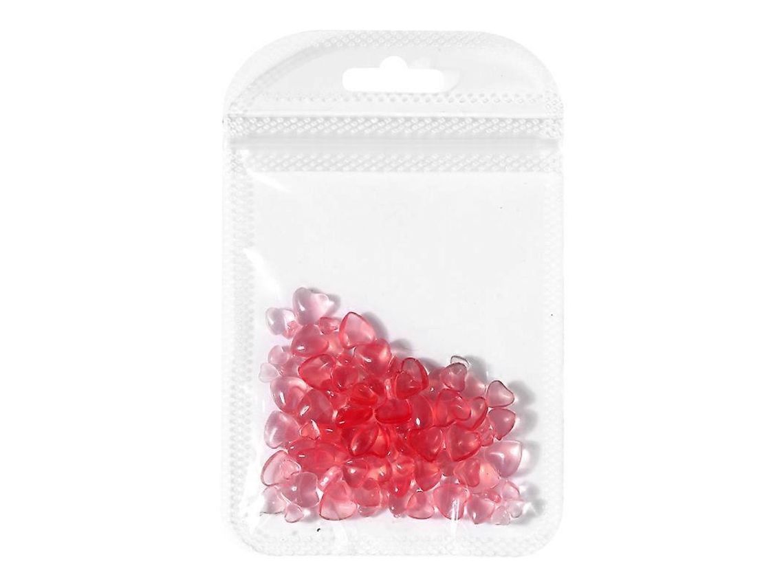102 Piezas De Adorno De Uñas Luminosas Diy Con Forma De Corazón Para Decoración Creativa Y Profesional