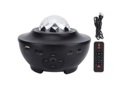 Proyector de luz LED de estrellas 2026 con control remoto y Bluetooth para decoración de dormitorios, KTV y bares.