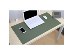 Almohadilla de escritorio de cuero PU de doble cara, 12060 cm, color más grueso, impermeable puro, VERDE