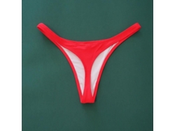 2026-braguitas De Bikini Tanga Para Mujer Y Niñas De Color Sólido Para Playa Y Piscina