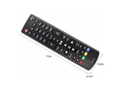Mando A Distancia Inalámbrico Universal Inteligente Para Televisores Lg Hdtv Led Digitales Inteligentes - Negro