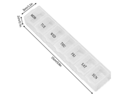 Pastillero de 7 días - Tablettiannostelija Sininen