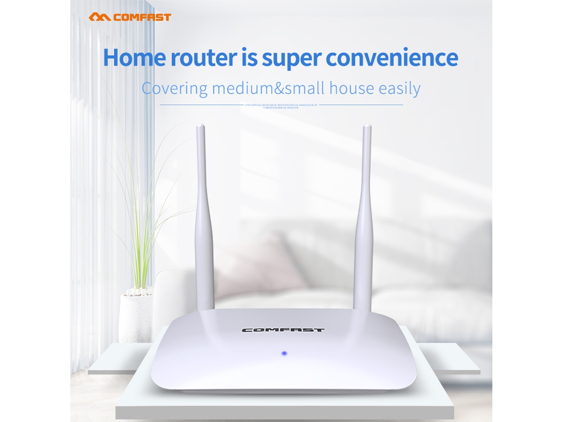 Router Inalámbrico Wifi De Doble Antena Comfast Wr623n Para Oficina/casa