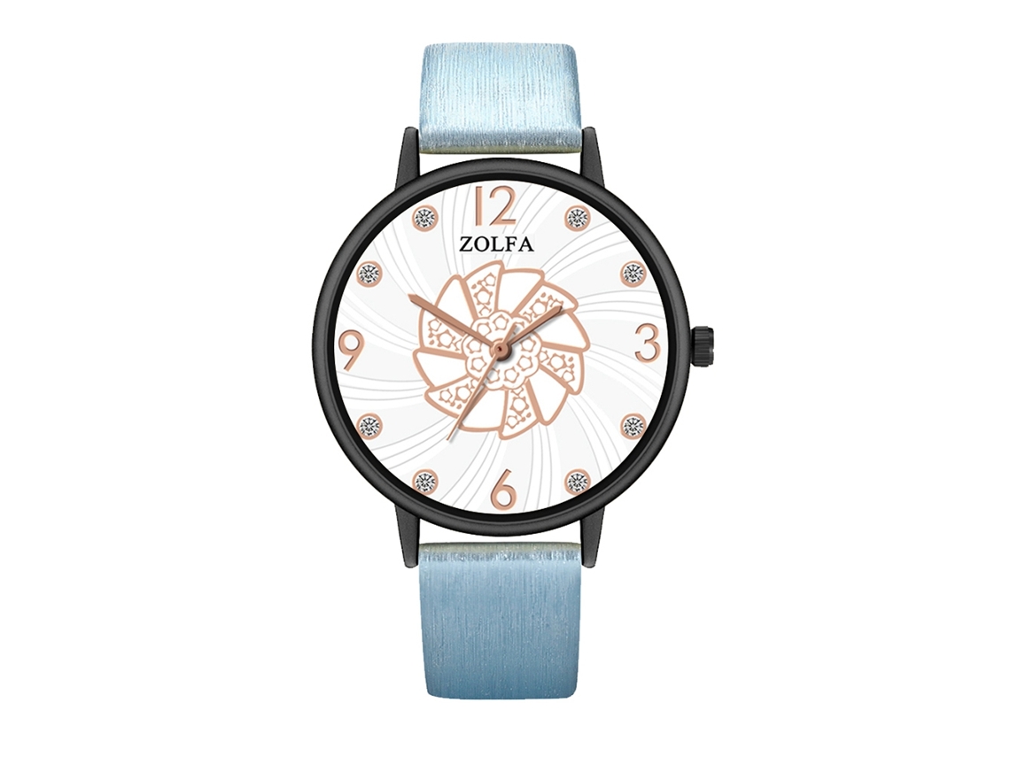 Reloj De Pulsera Unisex Para Parejas, Estilo Clásico Y Moderno, Cuarzo, Azul, Regalo.
